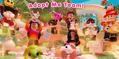 Hatching 4 eggs in Adopt Me! (ROBLOX Experience)